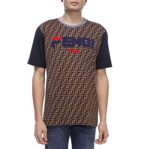 fendi look marron|fendi t shirts.